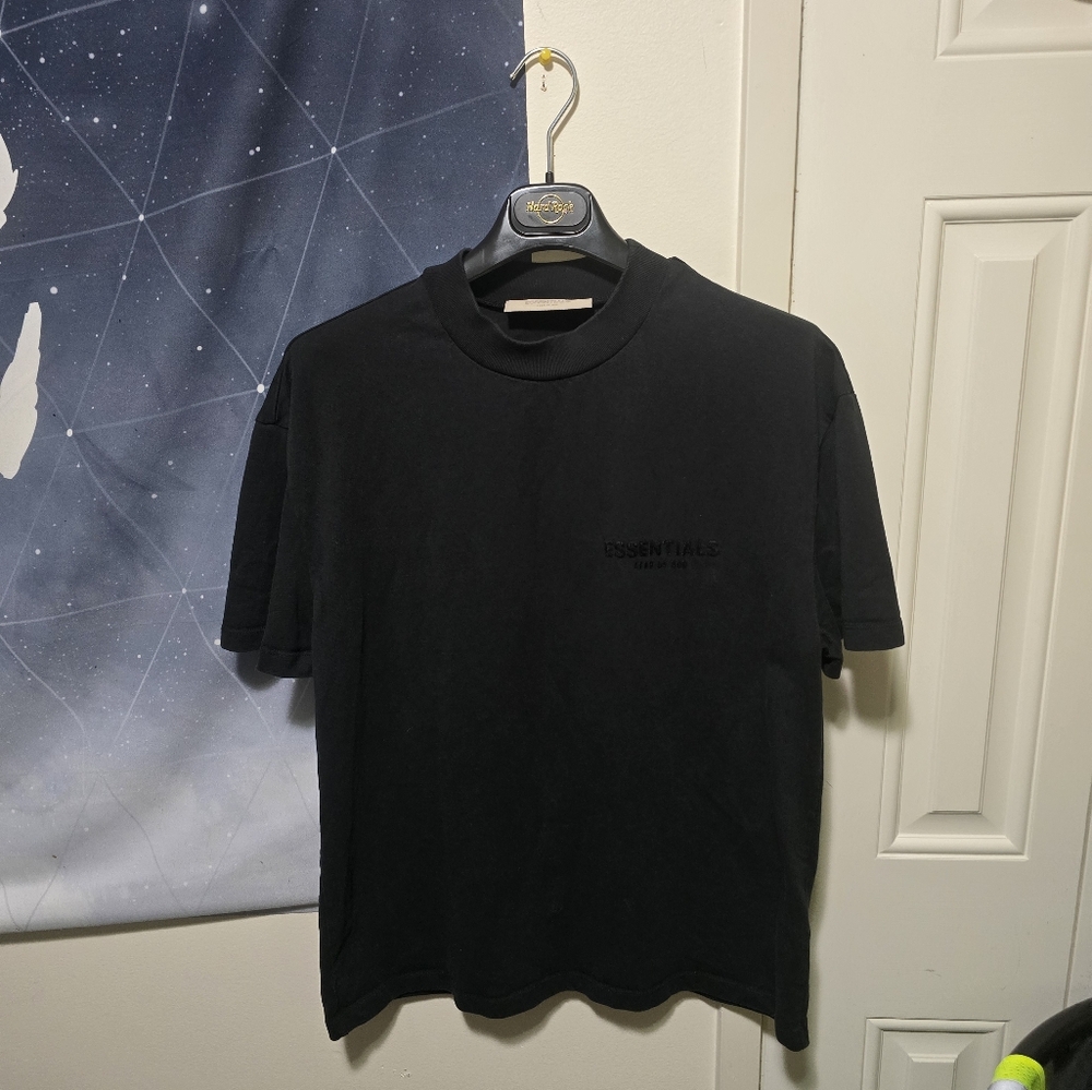 Essentials Black Short Sleeve Tee, SIze XS(mens)
